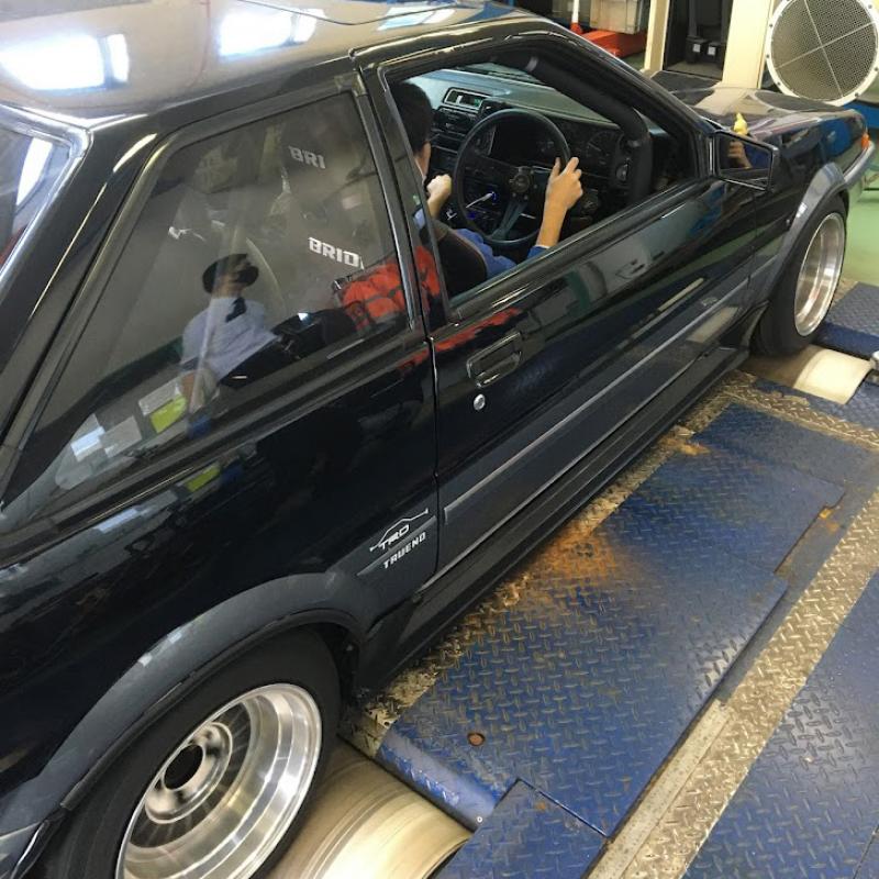 SOD-1FuelG添加前後での排気ガス測定結果①（協力：福岡県自動車整備振興会教育部様）