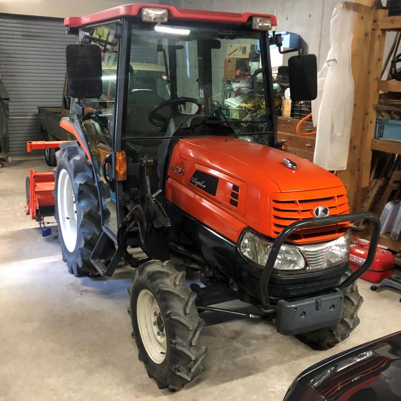 【クボタ KL250】エンジンオイル&ギヤオイルにSOD-1Plus添加で予防整備!