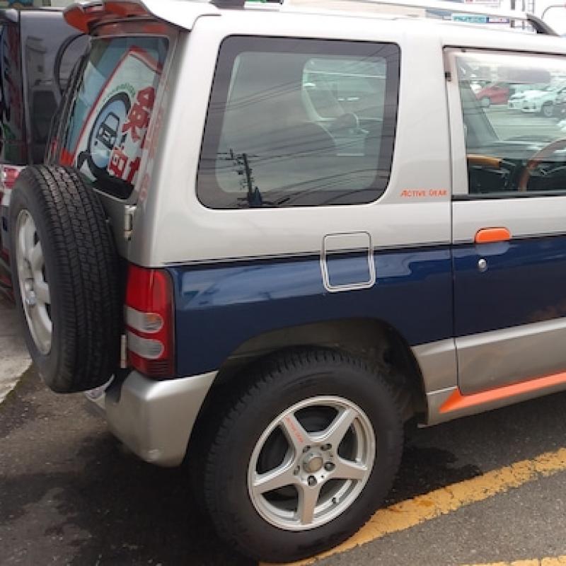 施工店【TSCARS】様提供　三菱 パジェロミニ エンジンオイル交換+SOD-1Plus添加でオイル漏れ改善と排気ガス減少！