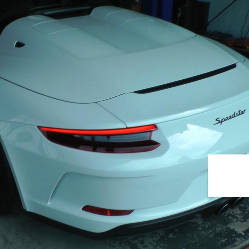 【ポルシェ 911 スピードスター】エンジンオイル&MTオイル交換+SOD-1Plus添加で予防整備！