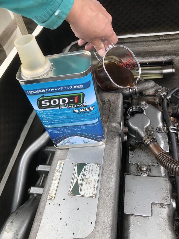 エンジンへの添加