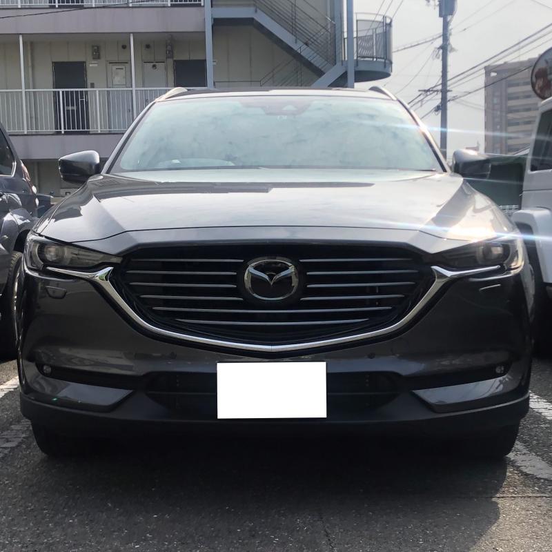 【マツダ CX8】エンジンオイル交換&SOD-1Plus添加で予防整備！【約25,000㎞】