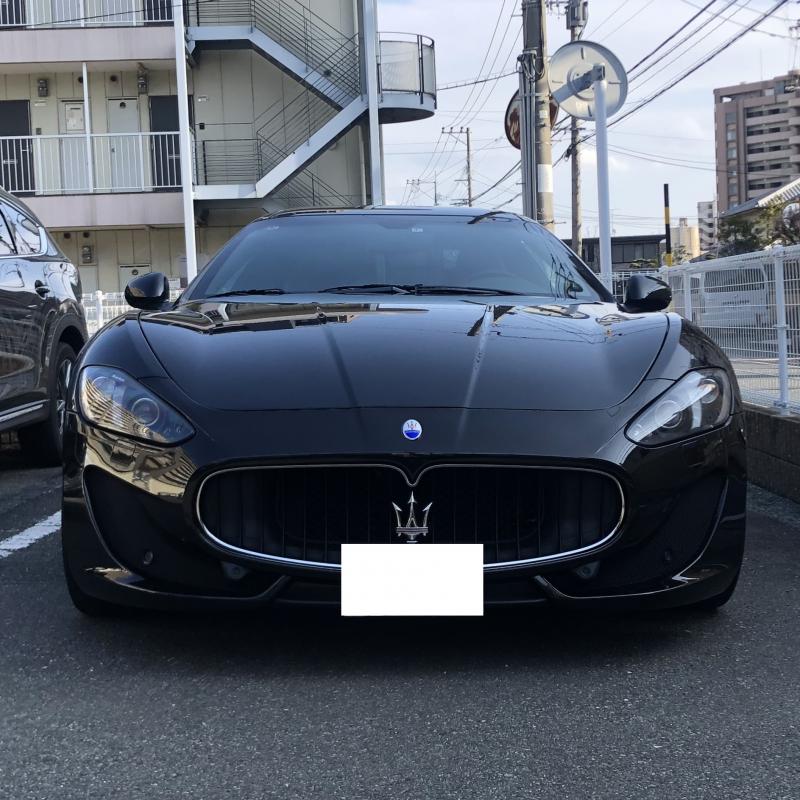 【マセラティ グラントゥーリズモ スポーツ】エンジンオイル&AMTオイル交換+SOD-1Plus添加で予防整備！【64,609㎞】