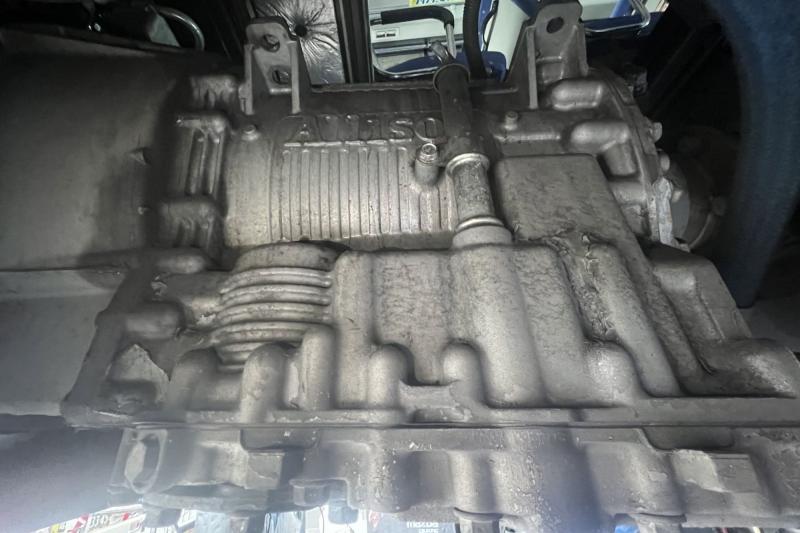 【路線バス：三菱エアロスター（アリソン）】フルード交換+SOD-1Plusで変速ショック改善！