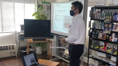 勉強会の開催など、丁寧な情報提供を心がけています