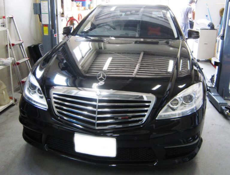 【メルセデス・ベンツ S63-AMG】予防整備としてSOD-1Plus添加