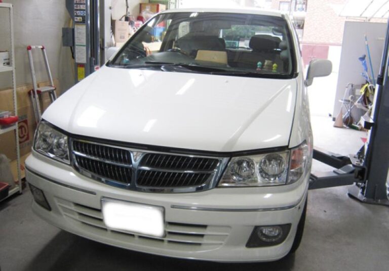 【日産プレサージュ】231,693ｋｍ過走行車 予防整備としてSOD-1Plus添加