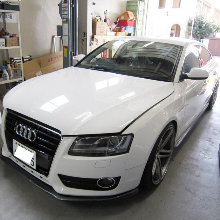 【アウディ  A5】DSGオーバーホール後に予防整備としてSOD-1Plus添加