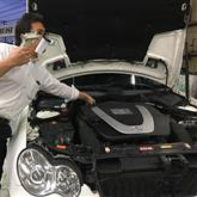 クルーズ様での施工事例 １３万キロ走行の【ベンツ】ＡＴＦにSOD-1Plus！