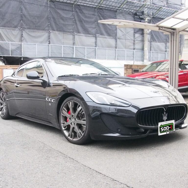 【マセラティ グラントゥーリズモ スポーツ】エンジン・ミッションオイル交換+SOD-1Plus添加で予防整備