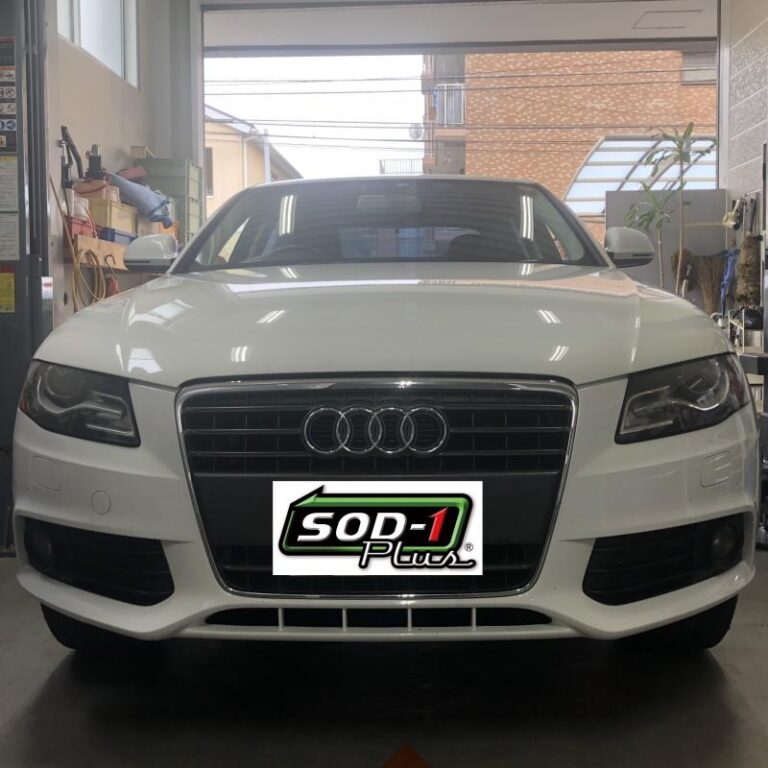 【アウディ A4】CVTフルード交換+SOD-1Plus添加で予防整備