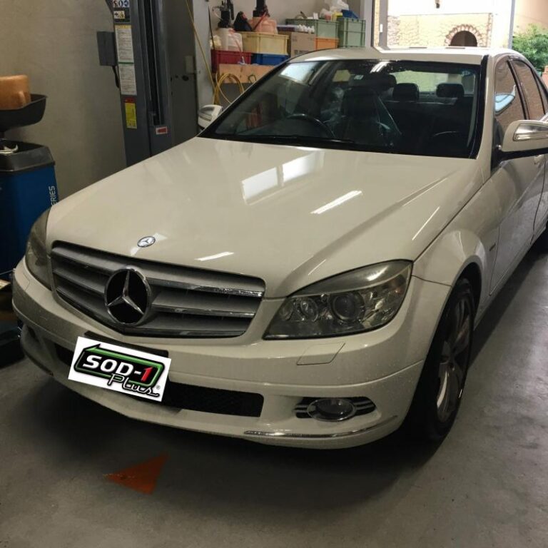 【ベンツ C200 kompressor (W204)】AT・エンジン・パワステにSOD-1Plus添加で寿命延長