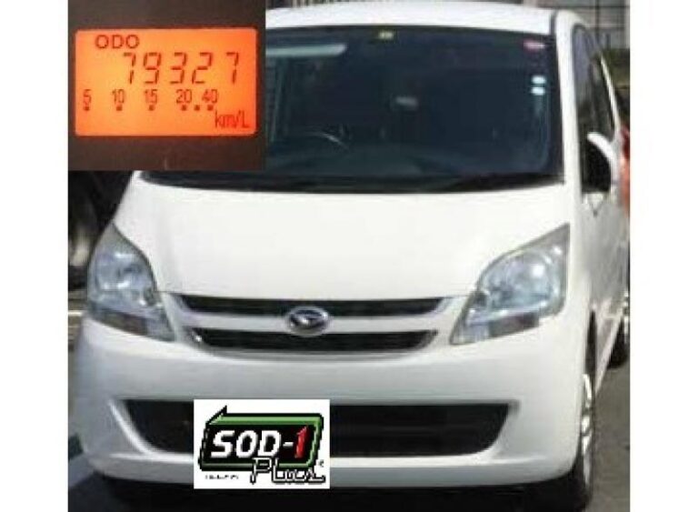 【ダイハツ ソニカ】ターボ車 エンジンオイル交換＋SOD-1Plus添加で予防整備