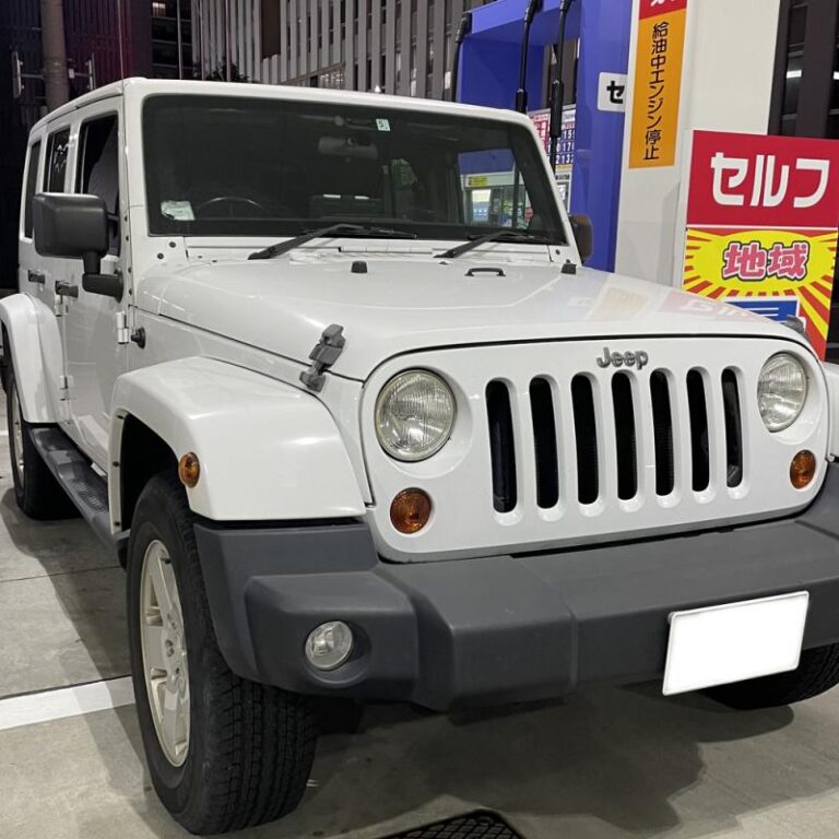 【JEEP  ラングラー】SOD-1FuelG添加後燃費７％向上