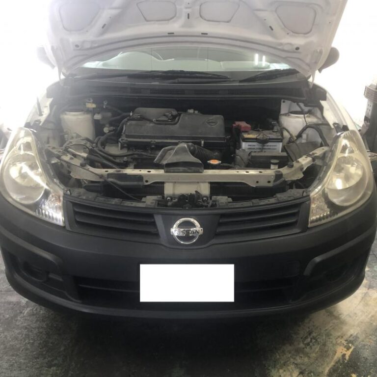 施工店【西鉄エム・テック大牟田工場】様 社用車 ニッサンADにATF交換+SOD-1Plus添加で加速時もたつき改善！