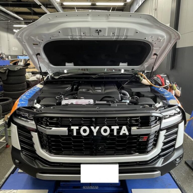 【トヨタ ランドクルーザー GR SPORT】全箇所SOD-1Plus添加のみで新車時から予防整備！
