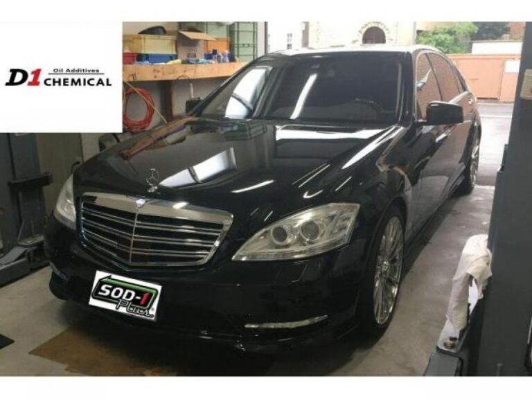 【メルセデスベンツ S550】ATフルード・ストレーナー交換+SOD-1Plusでノンストレスの走りに変化！