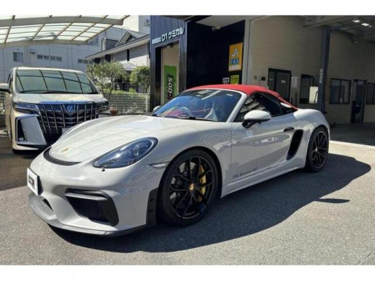 【ポルシェ ７１８スパイダー】エンジンオイル・MTオイル交換+SOD-1Plus添加で予防整備！